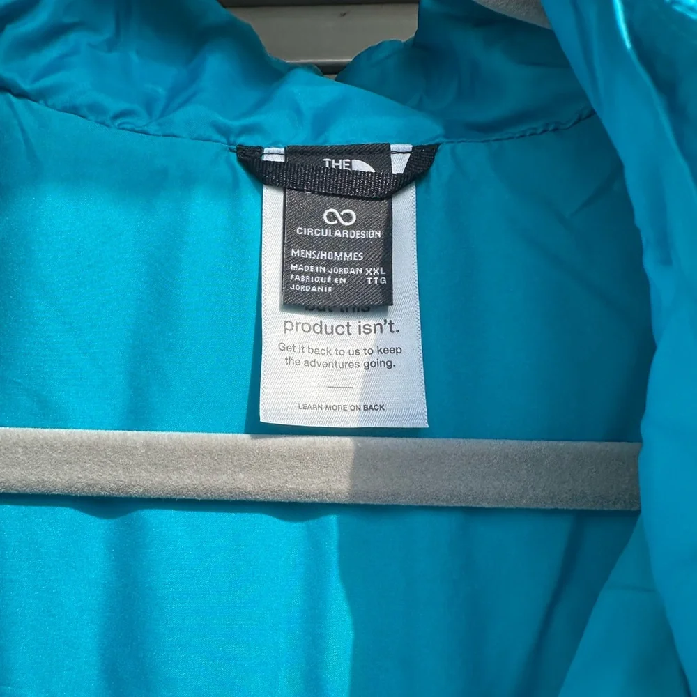 The North Face alkaline blue Quilted Jacket